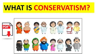 What is Conservatism  UGC NTA NET  Political Science hindi [upl. by Fassold675]