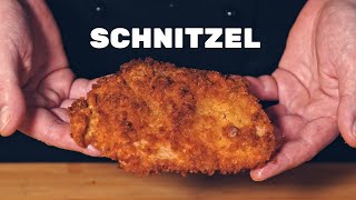 So macht man richtig gutes Schnitzel Geheimzutat [upl. by Ecinrahs]