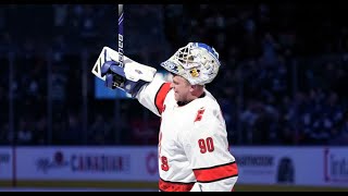 Full Highlights Of Emergency Goalie David Ayres NHL Debut [upl. by Hakeem649]