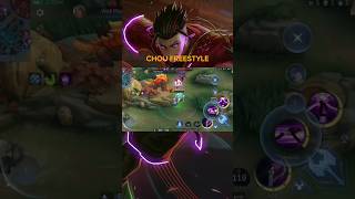 chou freestyle tiktok compilation75 mobilelegends choubestfreestyle gameplay [upl. by Bone700]