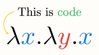 Programming with Math  The Lambda Calculus [upl. by Esirehc]