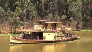 Paddle Boats  Murray River Paddle Steamers  The Alexander Arbuthnot [upl. by Nirej]