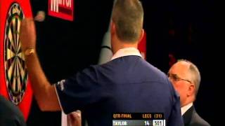 Steve Beaton v Phil Taylor  Grand slam darts 2010  14  14 legs [upl. by Nonnag370]