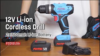 FIXTEC 12V Cordless Drilling Machine [upl. by Assille]