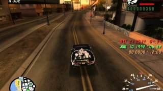 GTA SA BTTF delorean DMC 13 [upl. by Ramar]