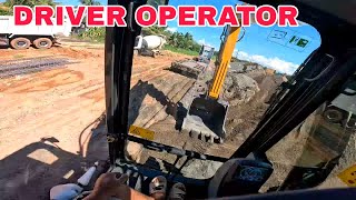 Ep20 turnover and unloading 215 xcmg excavator at Isabela  DRIVER OPERATOR  jojotrucker 🤟 [upl. by Rosy]