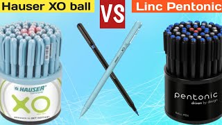 Hauser Xo Ball VS Linc Pentonic Ball Pen  Which is the best pen [upl. by Eiggam]