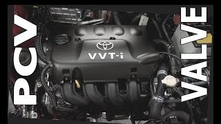 How To Replace a PCV Valve Toyota Yaris [upl. by Liponis]