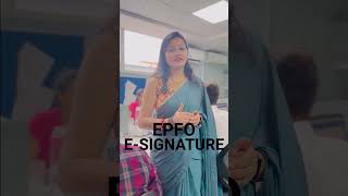 How to Approve EPFO Esign  Correct process for ESign uploading esignature esign epfo PFESIGN [upl. by Og]