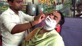 12 straight razor shave [upl. by Nylednarb6]