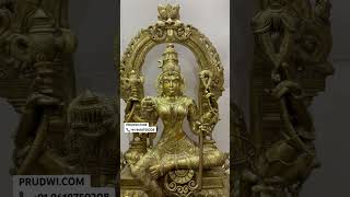 Sri Lalitha Tripura Sundari devi Bronze idol by prudwicom  bronze idols  sculpture  statues [upl. by Adai656]