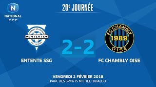 J20  Entente SSG  FC Chambly 22 le replay [upl. by Amethyst]