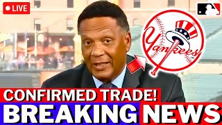 LAST MINUTE YANKEES MAKE A BIG TRADE IN MLB SURPRISED EVERYONE NEW YORK YANKEES NEWS [upl. by Dream]