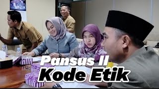 Rapat Pansus 3 DPRD Paser bahas Rancangan Peraturan Kode Etik [upl. by Buford215]