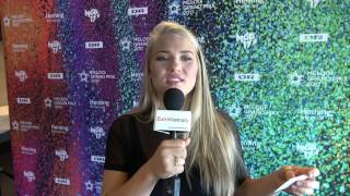 Anja quotId love to live alongside the vikingsquot  Melodi Grand Prix 2017  Eurovision Interview  4K [upl. by Anij263]