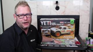 Axial Yeti SCORE Trophy Truck Kit Build Part 1 UrbanRcLA [upl. by Gnud]