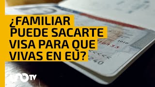 ¿Cómo puede un familiar sacarte una visa para que residas en Estados Unidos [upl. by Farl]