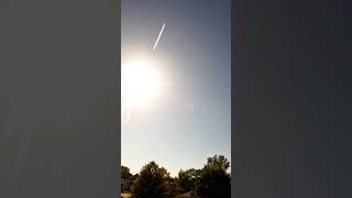 Eerie Morning Rain Clouds thru Perfectly Clear Sunset above Bloomingdale Illinois  Time Lapse [upl. by Senn]