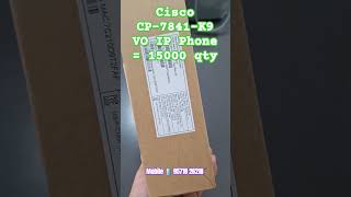 Cisco CP7841K9 VO IP Phone Available stock trending trindinge popularshorts shortss reels [upl. by Iilek557]