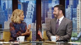 Jimmy Kimmel Joins Kelly Ripa As GuestCohost After Michael Strahans Departure [upl. by Haneekas166]