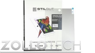 Stilgut iPad Air Glass Screen Protector Review [upl. by Atnauqal]