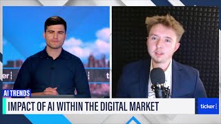 Impact of AI Within the Digital Market  Eric Otten on Ticker News [upl. by Carie]