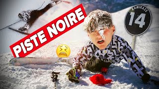 72H POUR PISTE NOIRE  mdr jai jamais skié ⛷ [upl. by Yssis]