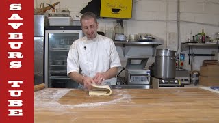 Puff Pastry Recipe very easy with The French Baker French TV Chef Julien Picamil from Saveurs [upl. by Elery]