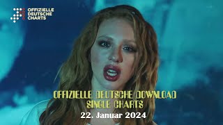 TOP 40 Offizielle Deutsche Download Single Charts  22 Januar 2024 [upl. by Nirro]