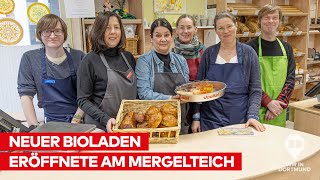 Neuer Bioladen eröffnete am Mergelteich [upl. by Attelocin]