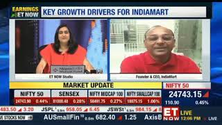 IndiaMART InterMESH  Q2 FY25 Results  ET Now [upl. by Macey432]