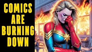 Another Comic Shop DIES While Marvel And DC Comics Pros Pretend NOTHING Is Wrong [upl. by Rola]