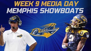 2024 Memphis Showboats 17 Week 9 Media Day [upl. by Uah]