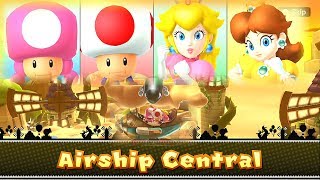 Mario Party 10 Airship Central ◆Toadette vs Toad vs Peach vs Daisy﻿ 4 [upl. by Einej]