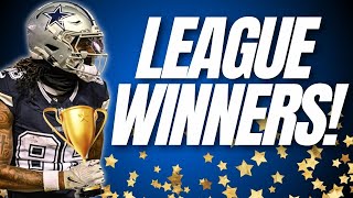 Top 10 Fantasy Football League Winners Must Draft Players [upl. by Htinek]