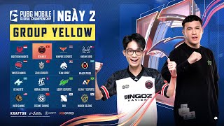 🔴 VN 2024 PMGC League  Group Yellow Day 2  PUBG MOBILE Global Championship  PHI NƯỚC ĐẠI [upl. by Nyltyak]