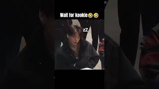 Wait for kookie🐰😂😴jungkook btsbtsshortsbtsarmyshortsshortvideoshortviralvideoviralshort [upl. by Ahsertal]