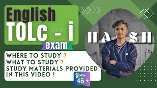 Score 45  Exam Materials Revealed for English TOLC i exam  Study Bachelors in Italy [upl. by Shakti95]