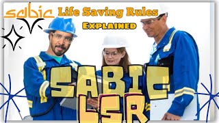 SABIC LSR  10 Life Saving Rules  Saudi [upl. by Spracklen723]