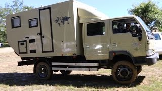 Nissan Cabstar 4x4 Camper [upl. by Aiza]