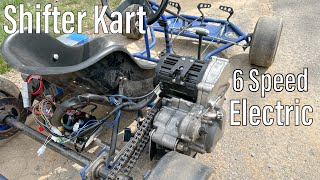 WORLD’S FIRST Electric Shifter Kart With a 6 Speed Gearbox [upl. by Alisa212]