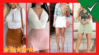 😍 Lindas IDEAS PARA VESTIR FALDAS CORTAS  TENDENCIA 2021 [upl. by Avilo]