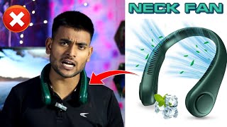 Neck Fan Genuine Review  Techie vsk [upl. by Sherar704]