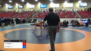 2018 Marine Corps US OpenSenior Mens Freestyle 70 Quarters  Hayden Hidlay Wolf Vs Chase Pami [upl. by Wadell]