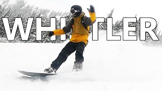 BACK HOME SNOWBOARDING IN WHISTLER CANADA [upl. by Enneite]