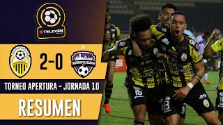 El aurinegro ganó y gustó  LigaFUTVETeleven  Táchira VS Metropolitanos  Jornada 10 [upl. by Ojok927]