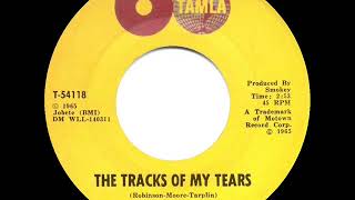 1965 HITS ARCHIVE The Tracks Of My Tears  Miracles [upl. by Nakre]