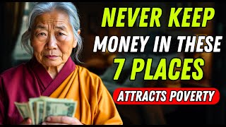 7 Places in Your Home That Attract Poverty if You Keep Money in Them  Buddhist Teachings [upl. by Herv692]