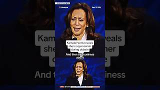 harris reveals she is a gun ownershorts news politics [upl. by Ley]