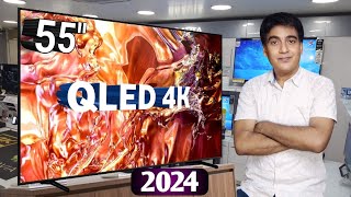 Samsung 55 inch QLED Smart TV QA55QE1D  QE1D Series 2024 Launch  55 Inch Latest LED TV Review [upl. by Kevyn]